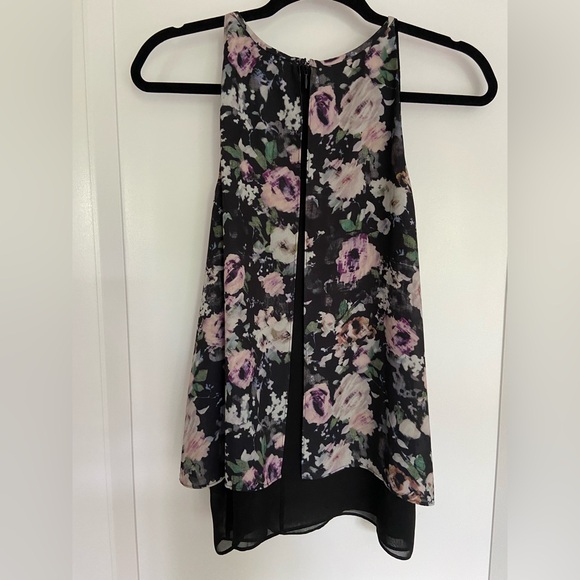 Scoop NYC multi layered silk blouse. Size medium - Picture 6 of 6